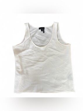 Donna Karan New York Womens Tank Top White Size Medium
